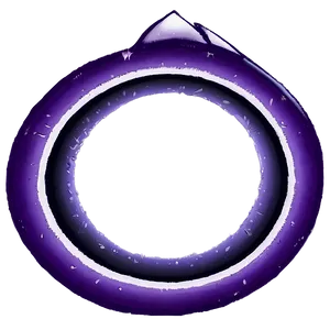 Purple Circle With Rays PNG Oji PNG
