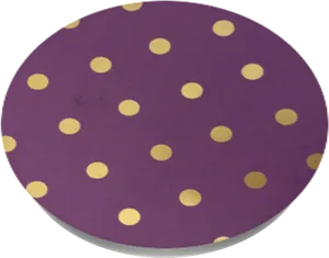 Purple Dots Pattern PNG image
