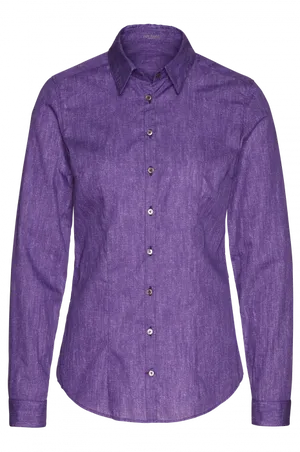 Purple Dress Shirt Product Photo PNG image