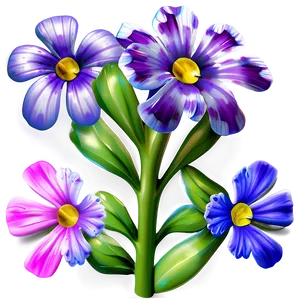 Purple Fantasy Flower PNG 05242024 PNG