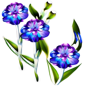 Purple Fantasy Flower PNG 29 PNG