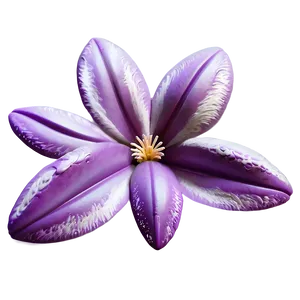 Purple Fantasy Flower PNG Dvp74 PNG