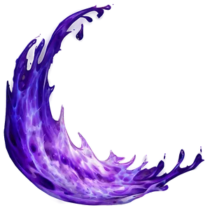 Purple Fire Wave Png 82 PNG image