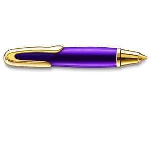 Purple Flair Pen PNG 06292024