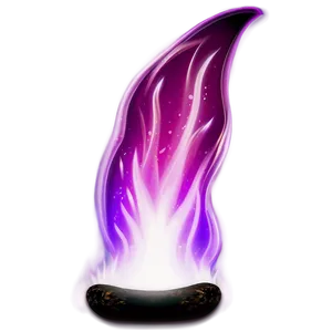 Purple Flame A PNG image