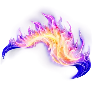Purple Flame Wave PNG 06272024