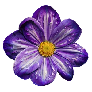 Purple Floral Delight PNG Dpa72 PNG