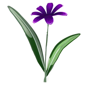 Purple Flower PNG 05062024