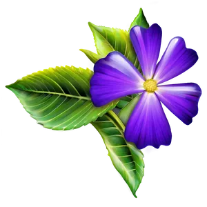 Purple Flower PNG 05242024