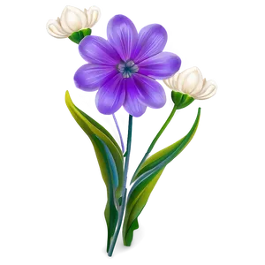 Purple Flower PNG Dgr47