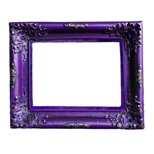Purple Frame PNG Qsp