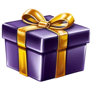 Purple Gift Box PNG Dmi72 PNG