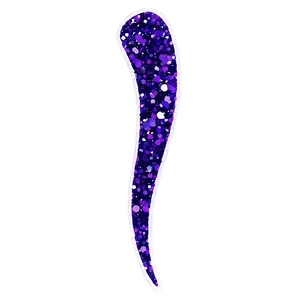 Purple Glitter A