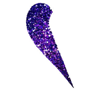 Purple Glitter C