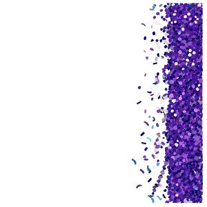 Purple Glitter Confetti PNG 30
