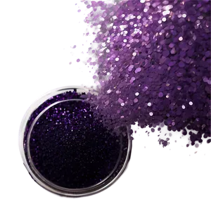Purple Glitter Dust PNG Blr