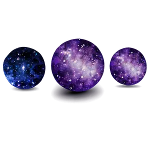 Purple Glitter Galaxy PNG 06252024