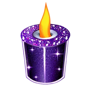 Purple Glitter Magic PNG Cph54