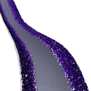 Purple Glitter Path PNG 06252024