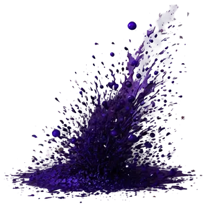Purple Glitter Splatter PNG Phj PNG