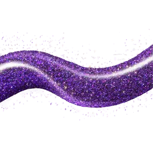 Purple Glitter Wave PNG 4