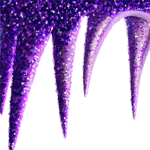 Purple Glitter Wave Png Blb11 PNG image