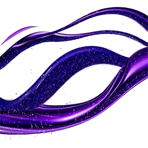 Purple Glitter Waves PNG 06252024 PNG