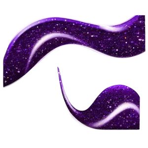 Purple Glitter Waves Png Mgo95 PNG image