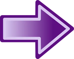 Purple Gradient Arrow Clipart PNG image