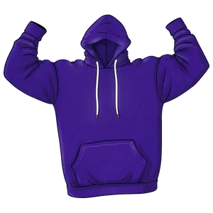 Purple Haze Hoodie Clipart PNG 06292024 PNG
