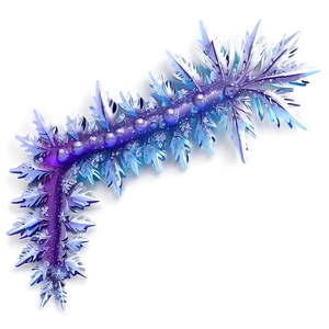 Purple Ice Crystal Border PNG Vas2 PNG