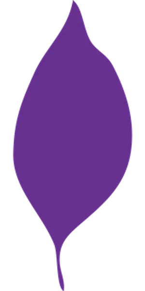 Purple Leaf Graphic