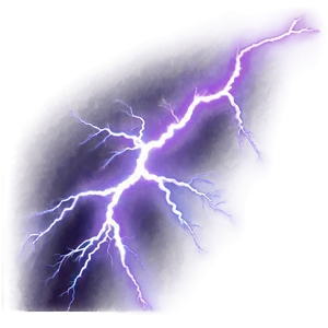 Purple Lightning PNG 84