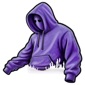 Purple Mist Hoodie Picture PNG Mty PNG