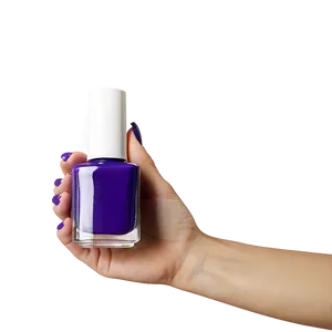 Purple Nail Polish Png 05252024 PNG image