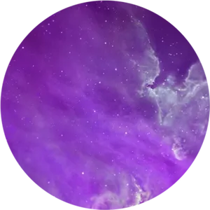 Purple Nebula Circle