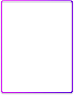 Purple Neon Outline Frame PNG image