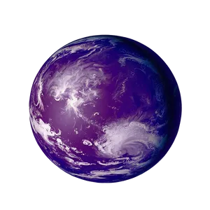 Purple Planet PNG 25