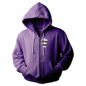 Purple Rain Hoodie Artwork PNG 95