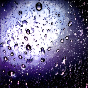 Purple Rain On Glass Texture PNG Gbl