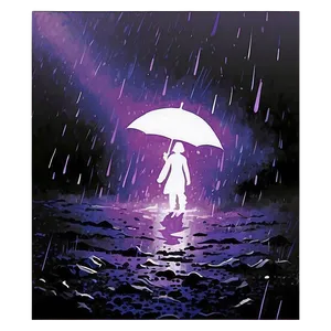 Purple Rain Weather Phenomenon Png 8 PNG image