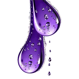 Purple Raindrops Background PNG 06252024 PNG