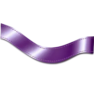 Purple Satin Ribbon Border PNG 06262024 PNG