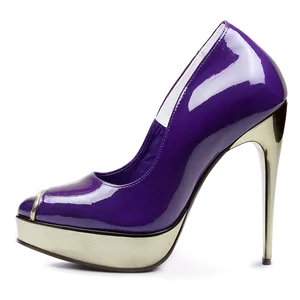Purple Shoe PNG 79