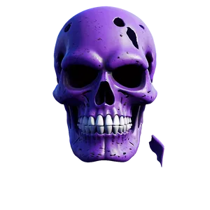 Purple Skull Trooper Concept Art PNG Koq