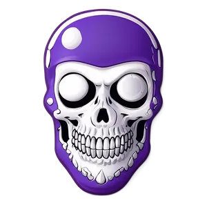 Purple Skull Trooper Gaming Art Png 06202024 PNG image