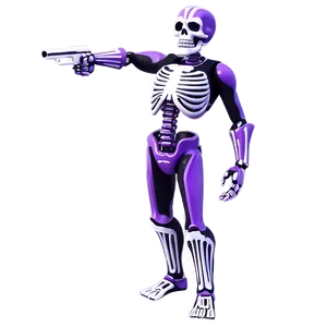 Purple Skull Trooper Unique Art Png Hii11 PNG image