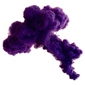 Purple Smoke Burst PNG Fbs