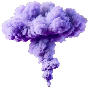 Purple Smoke Explosion PNG 55