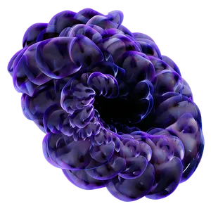 Purple Smoke Spiral PNG 34